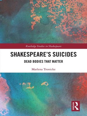 cover image of Shakespeare�s Suicides